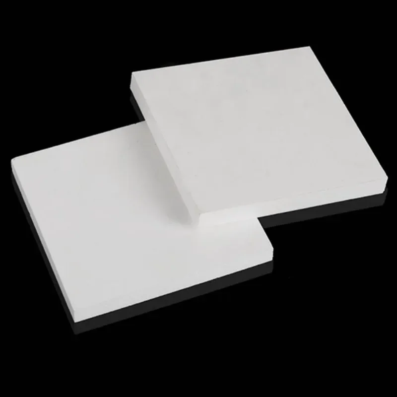 1~30mm Thickness PTFE Sheet PTFE Plate PTFE Board Block Polytef Plate Anti-Corrosion machining Model processing materials