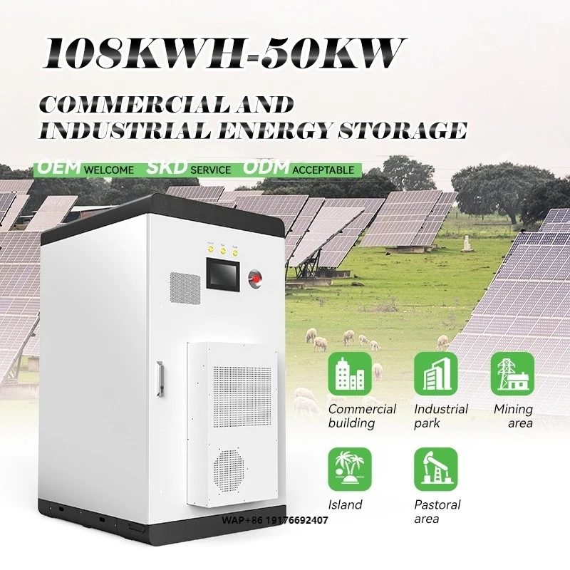 50kW 100KWh All in One BESS ESS Cabinet Industrial Commercial Energy Storage Battery 108kWh 120kWh Energy Storage System