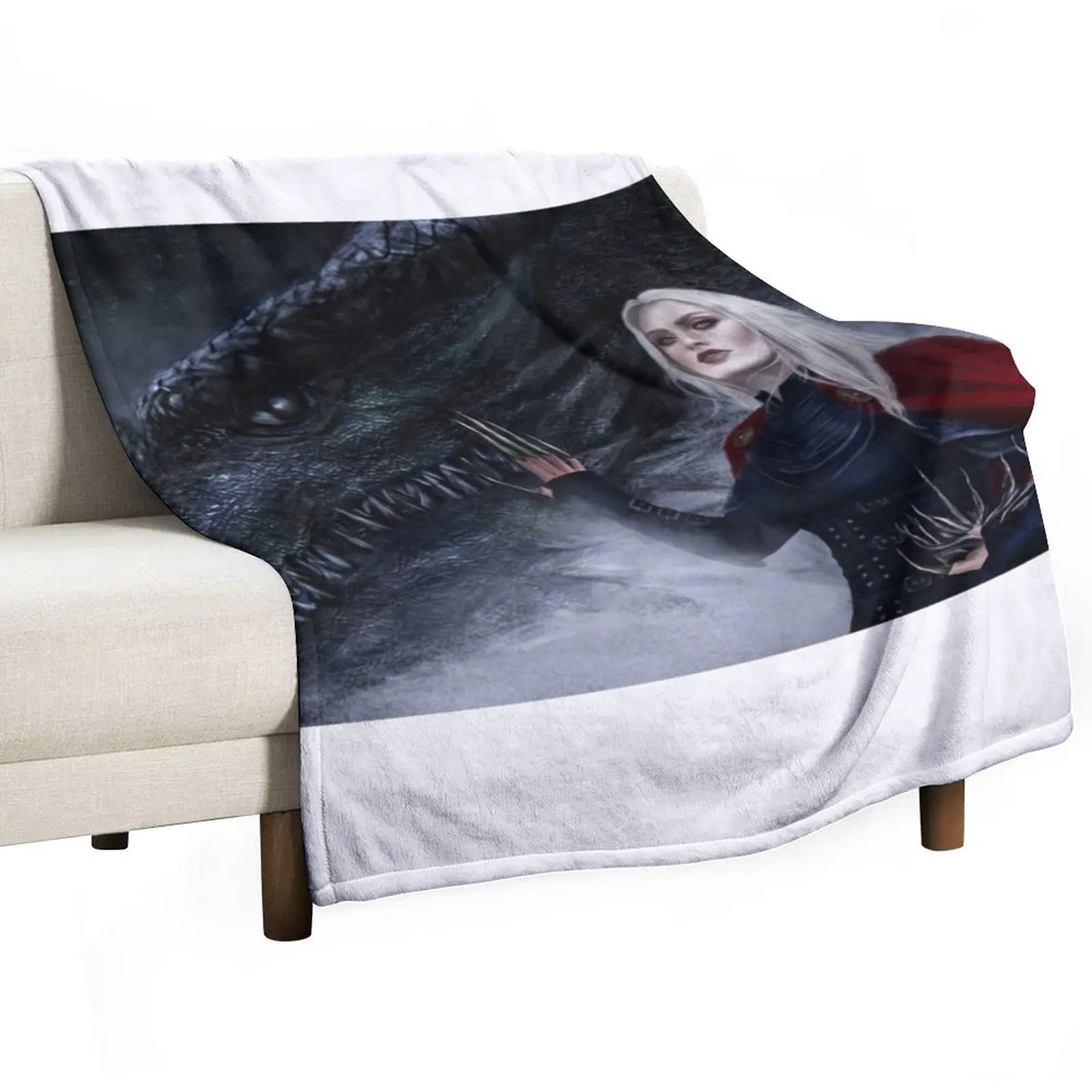 Manon & Abraxos Throw Blanket warm for winter decorative Blankets