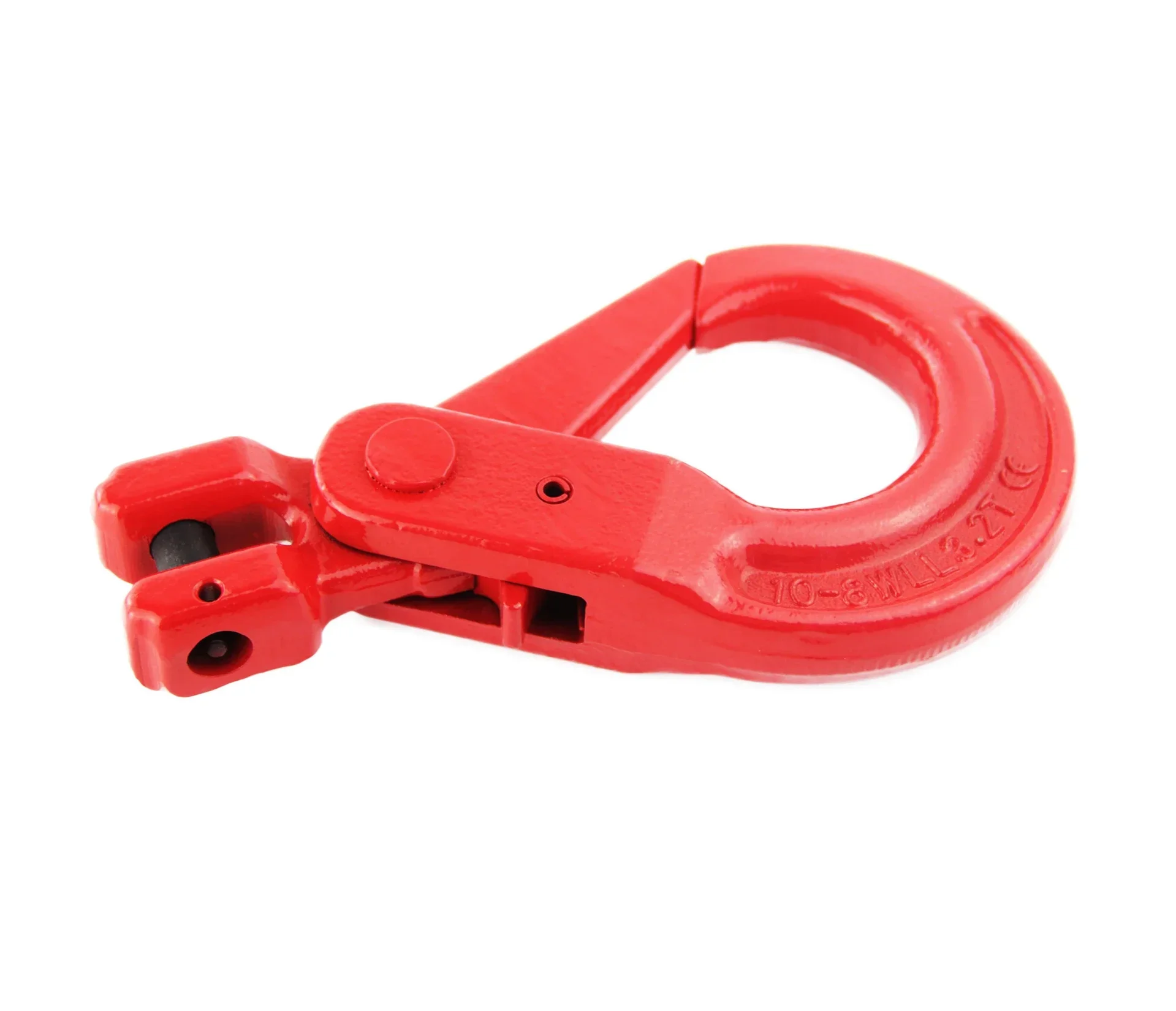 Croissant self-locking safety hook lifting cargo hook crane hook spraying alloy steel