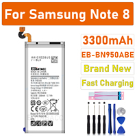 2025 Years Battery EB-BN950ABE 3300mAh for Samsung Galaxy Note 8 Note8 N950 SM-N950F N950FD N950U/U1 N950W N950N N9500 Bateria
