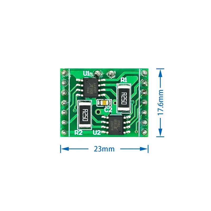 DC7.6-40V A4950 وحدة تشغيل المحرك المزدوج تتفعل Tb6612 لوحات تشغيل محرك التيار المستمر المصقول