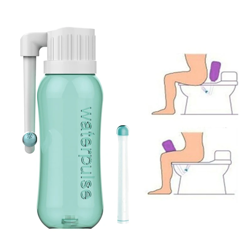 Portable Handheld Travel Bidet for Pregnant Women Baby Cleansing Water Washer Bottle 500ml Butt Washing Device Sprayer Cleansing