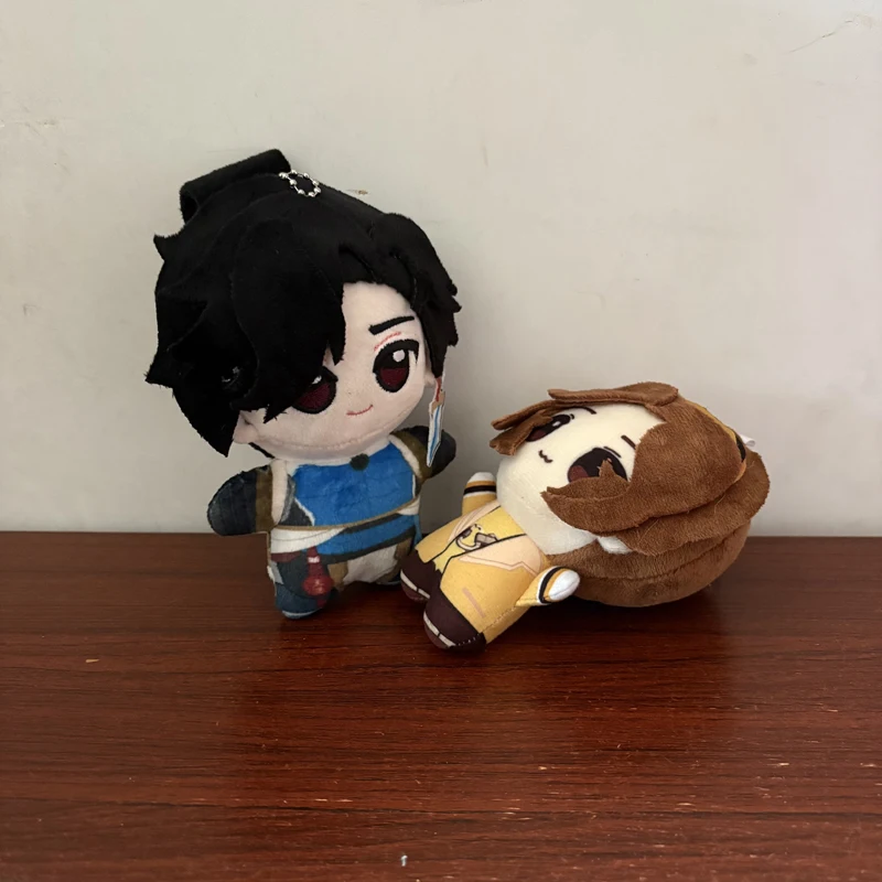 12cm Animal Game Overwatch Peripherals Character Wuyang Venture Plush Toy Keychain Funny Bag Backpack Pendant Decor Plushie Doll view 5