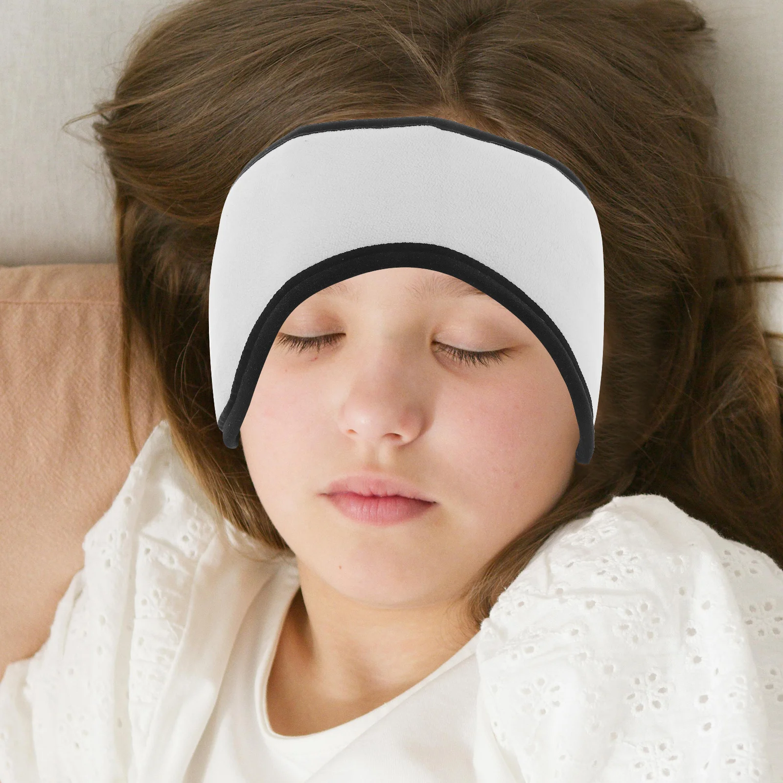 

Adjustable Sleep Ear Warmers Noise Cancelling Ear Covers Soft Comfortable Earplugs for Side Sleeping Travel Earmuff Headband