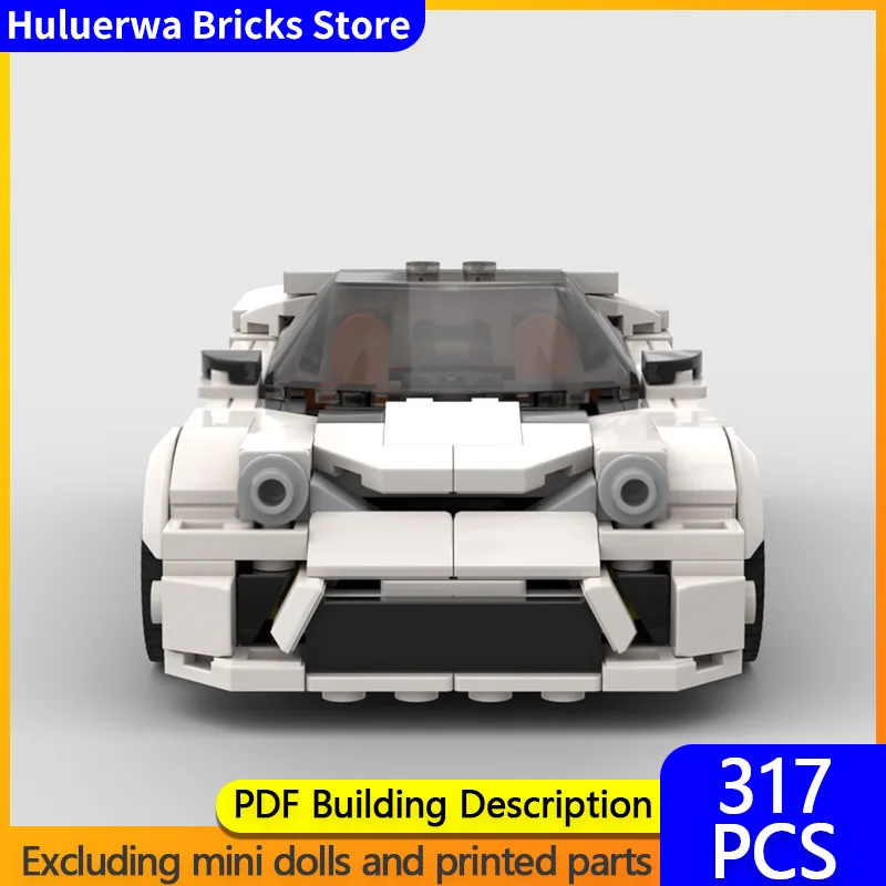 

Speed Hypercar Model MOC Building Bricks LFA Top Tier Sports Car Modular Technology Gifts Holiday Assemble Children Toys Suit