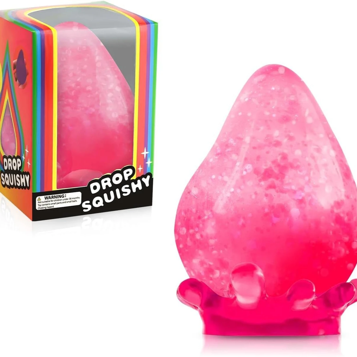 Hot verkopende Needoh Style Malt Sugar Squishy Blind Box Slow Rebound Water Cube Stressbal IJsblokje Kinderen Decompressie Speelgoed Cadeaus
