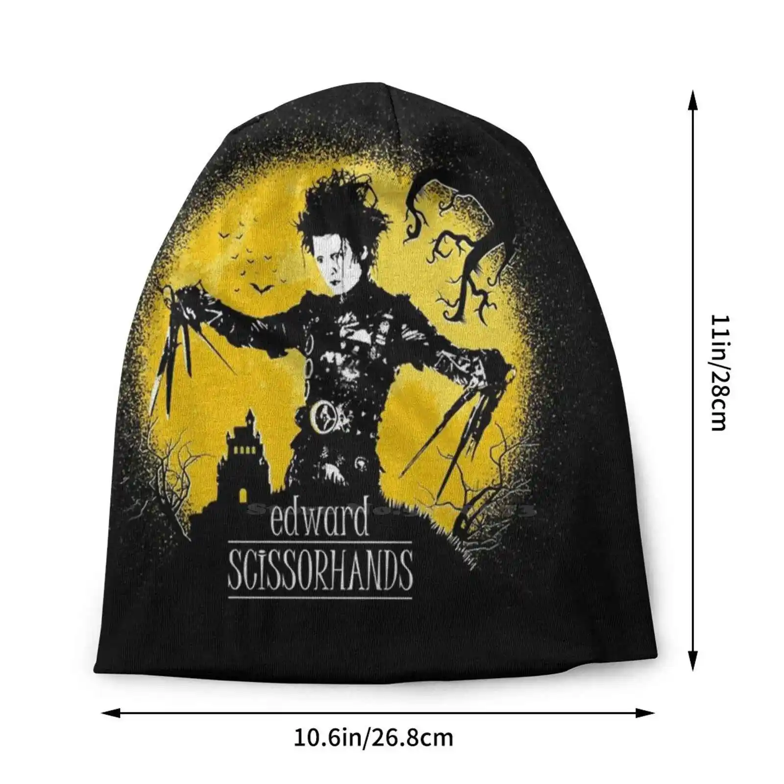 Edward Scissorhands Knitted Hat Warm Beanie Outdoor Caps Edward Scissor Hands Tim Burton Edward Scissorhands Tim Burtons Edward