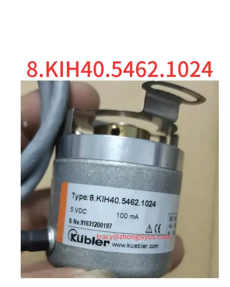 

Used 8. KIH40.5462.1024 hollow shaft encoder, aperture 6mm straight hole encoder test OK