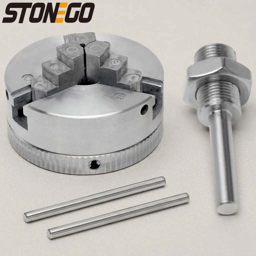 ヘビーデューティーセルフセンタリング電動旋盤ドリルチャック-3爪および4爪-m12-x-1mm-リンケージ高精度穴あけ工具