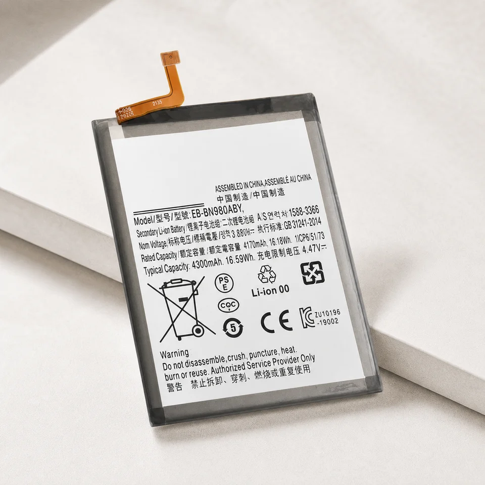 Batería de repuesto EB-BN980ABY para Samsung Galaxy Note 20 N980F SM-N980F/DS, pieza de repuesto para teléfono móvil