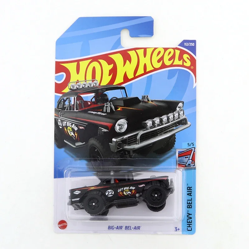 2020-179 2021-130 2022-112 Original Hot Wheels Mini Alloy Coupe BIG-AIR BEL-AIR 1/64 Metal Diecast Model Car Kids Toys Gift