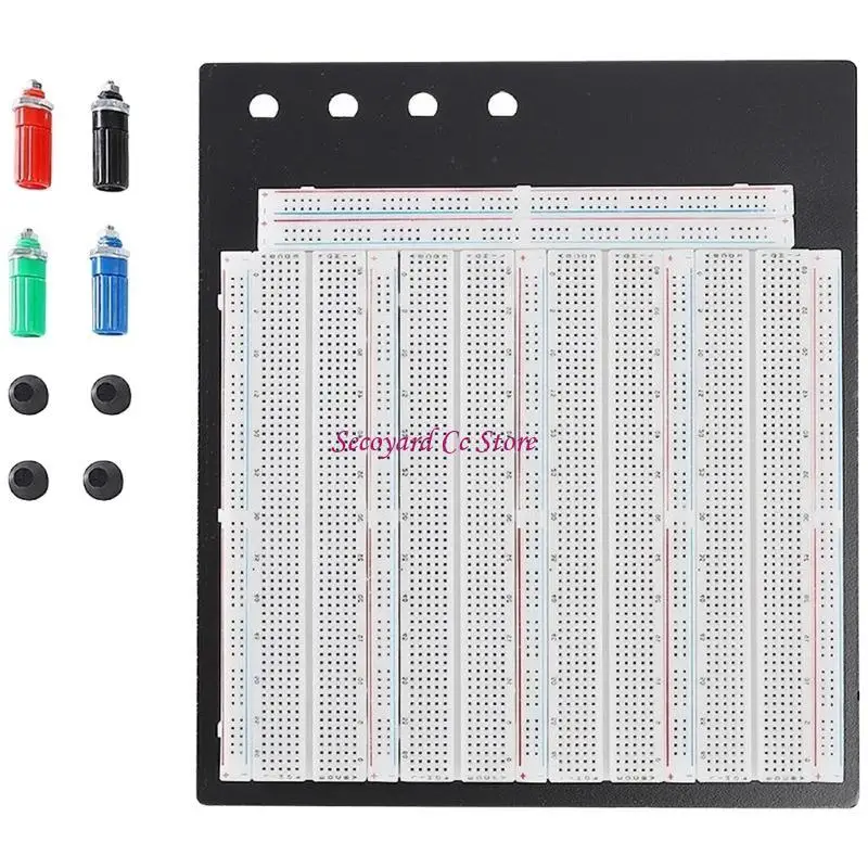 Solderless Breadboard With 3220 Connection Holes Multipurpose For Circuit Assembly And Debugging