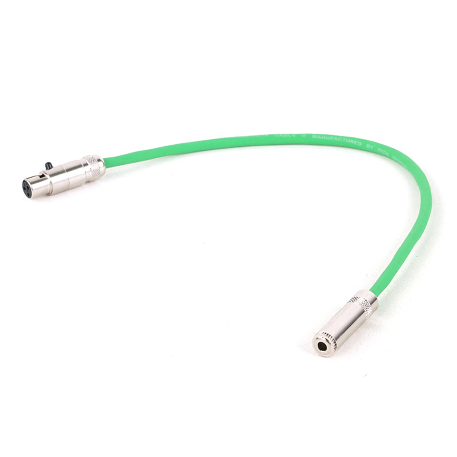 3-Pin Mini XLR to 3.5mm Stereo Female Mini Jack Audio 1/8" TRS Female to Mini XLR Male/Female Adapter Cable for Camera Headphone