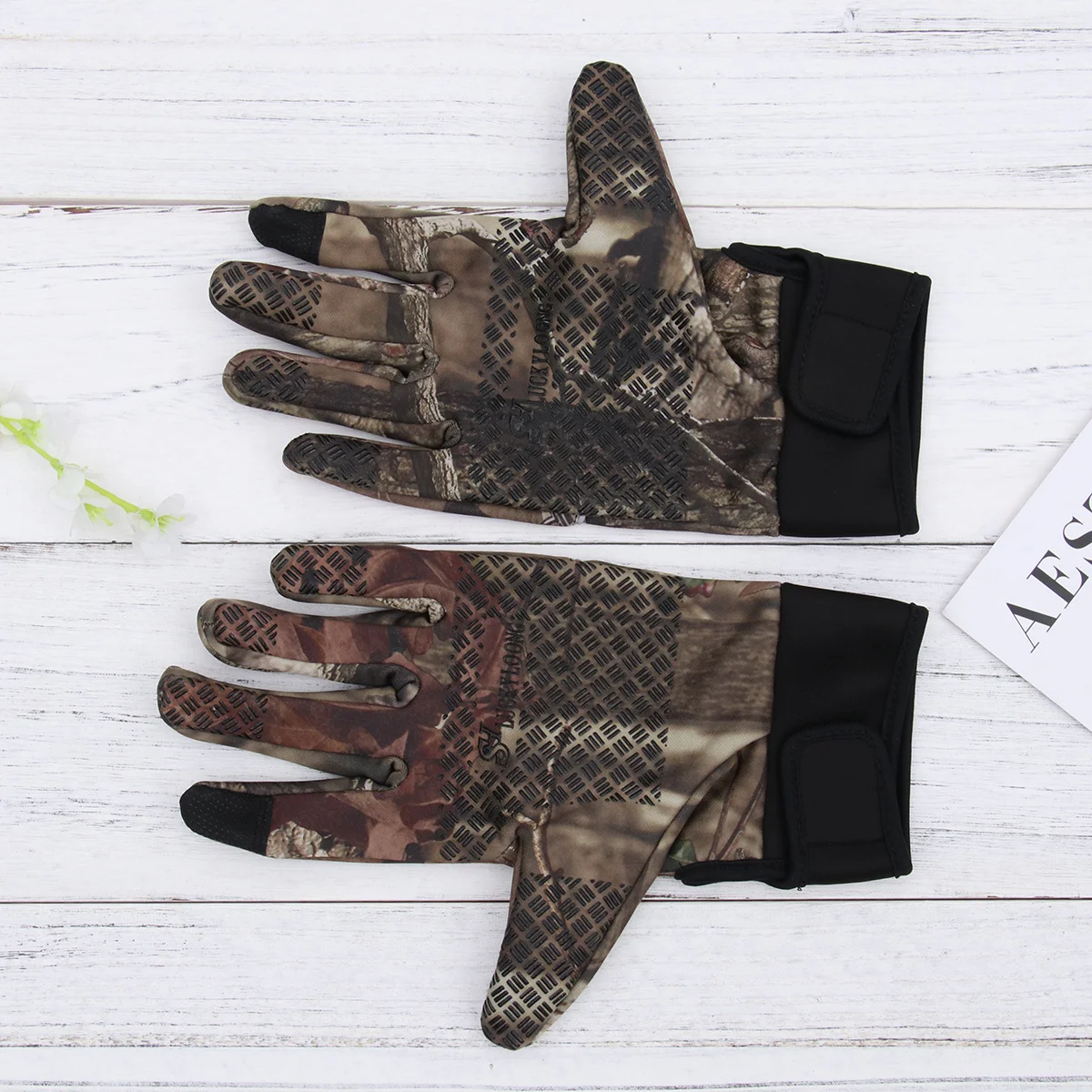 

1 пара термофлисовых перчаток, нейлоновые ветрозащитные зимние перчатки с сенсорным экраном, совместимые для езды на велосипеде, вождения мотоцикла