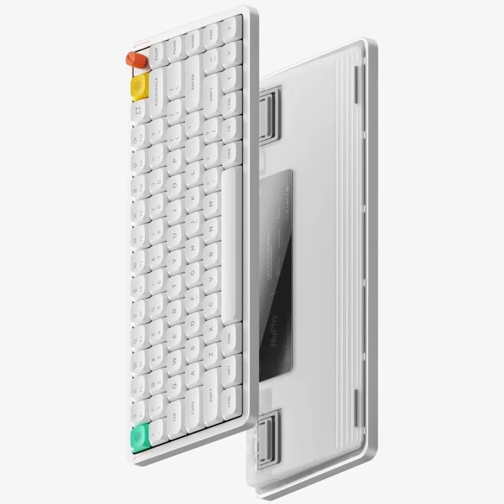 

NuPhy Air75 V3 Keyboard Tri Mode Wireless RGB Hot-Swap Custom 75% Low-Profile Mechanical Keyboard with Knob Gaming Accessories