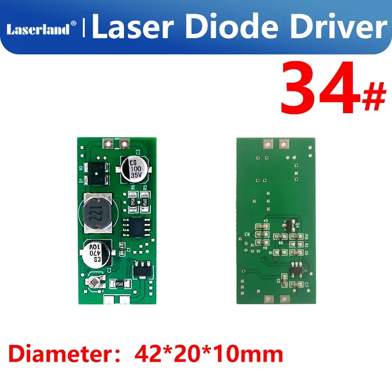 

Red Laser 12V Diode LD Driver Constant Current Circuit Board Power Supply ACC