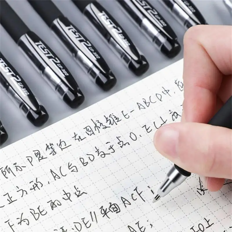 Learning Stationery Light Stainless Steel Nib Writing Fluency Comfortable Grip Precise Lines Water-based Ink Pen Carbon Pen