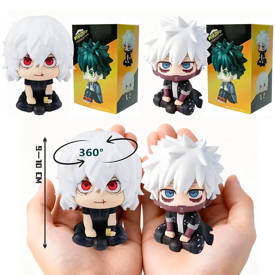Original 10cm My Hero Academia (MHA): Tomura Shigaraki /Dabi Niedliche Chibi PVC-Figur |   Sammler-Spielzeugmodell