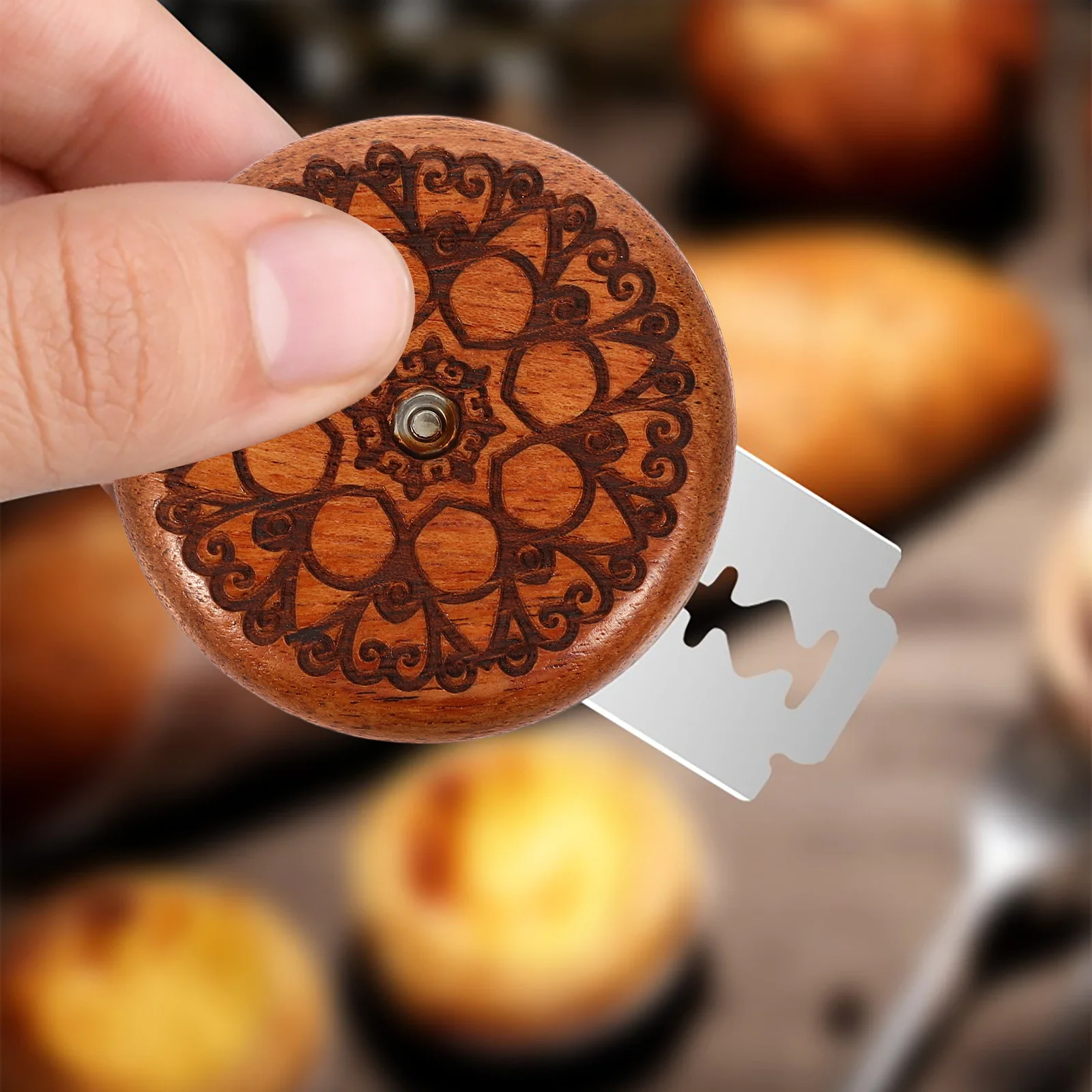 1Set Bread Lame Cutter Dough Scoring Tool Easy Operation Bread Shaping Tool Set Baking Supplies Scoring Cutter - Image 6