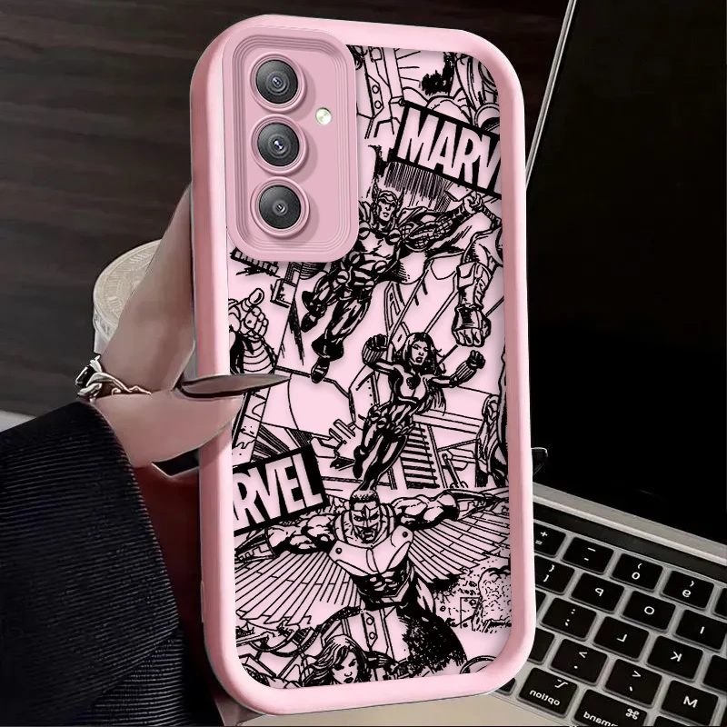 Marvel Comics Cool Phone Case For Samsung Galaxy A54 A05 A05S A34 A24 A14 A53 A33 A23 A13 A52 A52S A71 A51 A31 A50 Back Cover