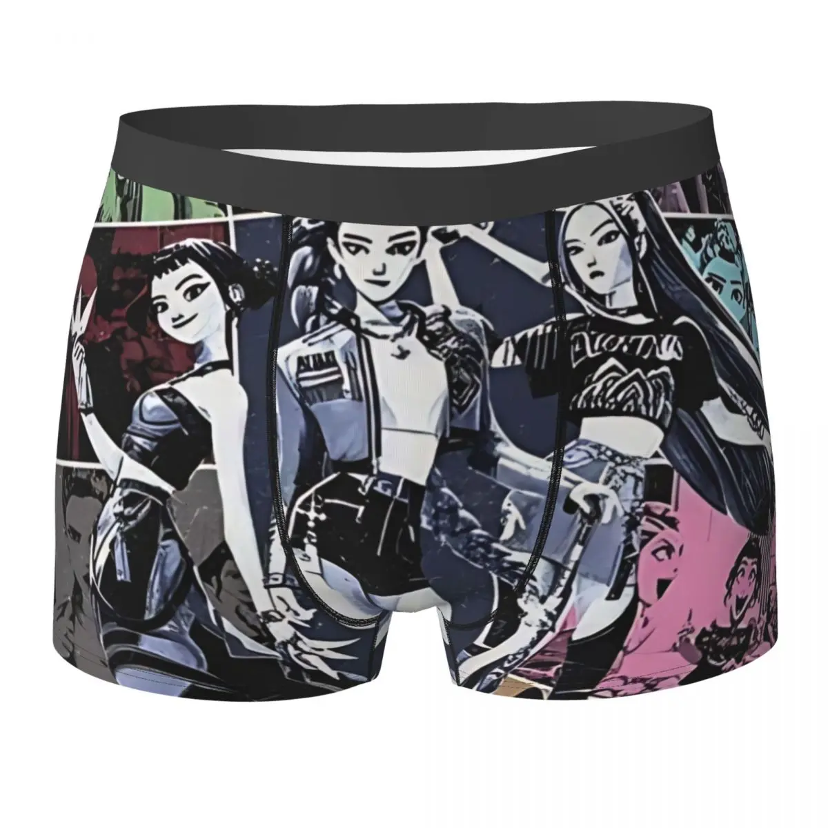 

Huntrix Girl Kpop Demon Hunter Movie Underwear Male Underpants Custom Classic Trunk Hot Boxer Brief Big Size