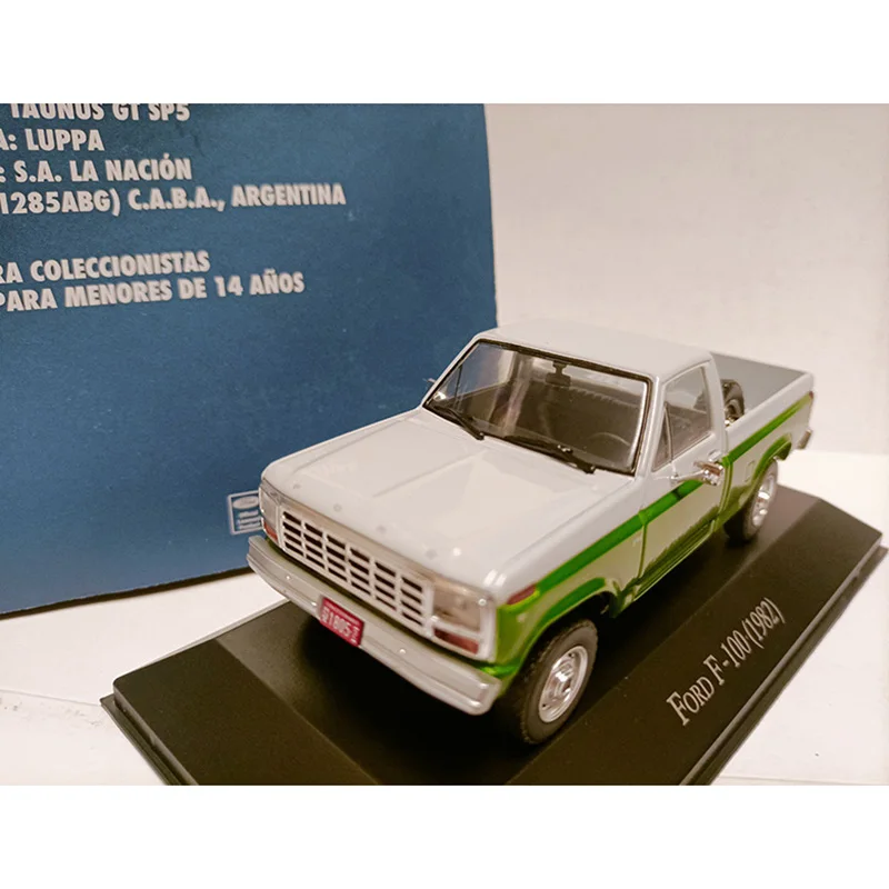 1:43 Scale Ford F-100 1982 Alloy Car Model Collection Ornaments