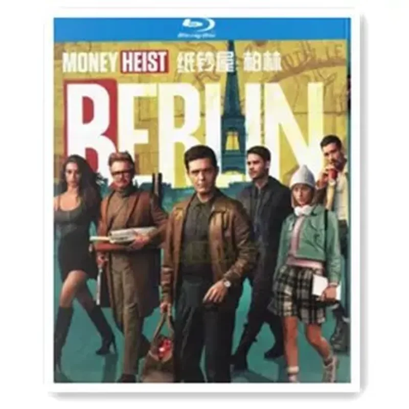 

Spanish action crime suspense TV series House of Banknotes Berlin BD Blu-ray high definition 2 disc