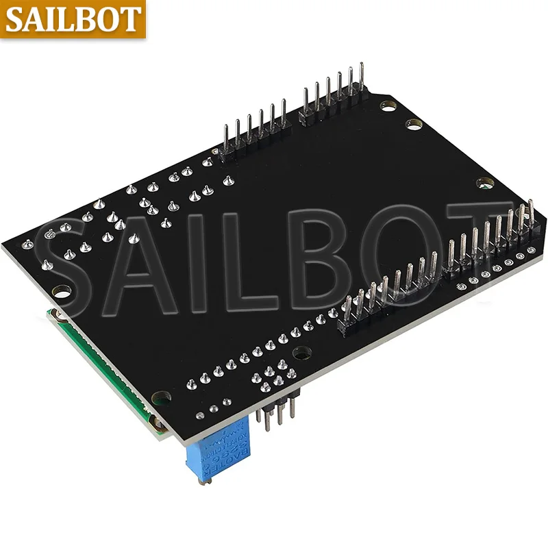 1 قطعة LCD لوحة المفاتيح درع LCD1602 LCD 1602 وحدة العرض