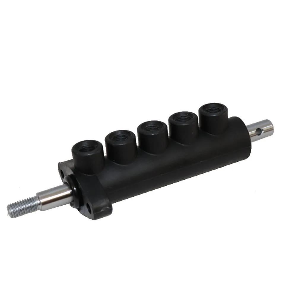 عملية إنتاج متقدمة لكراجات السيارات لمحلات إصلاح الإطارات صمام معلق 5 اتجاهات صمام احترافي من سبائك الألومنيوم #2