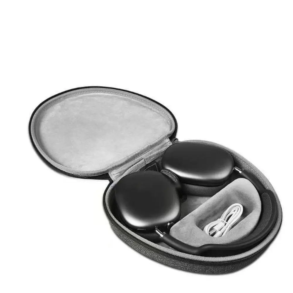 

Portable EVA Hard Storage Bag Shockproof Waterproof EVA Protective Cover Compact 360° Protection Headphone Carrying Case