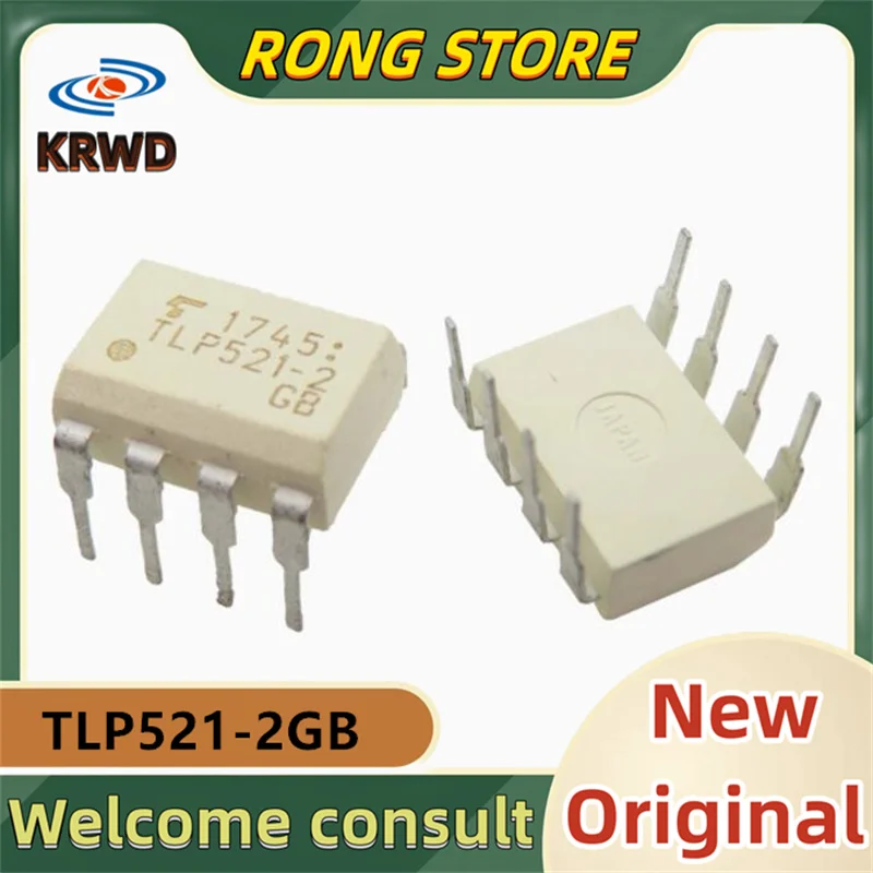 

10PCS TLP521-2 New and original TLP521-2GB DIP8