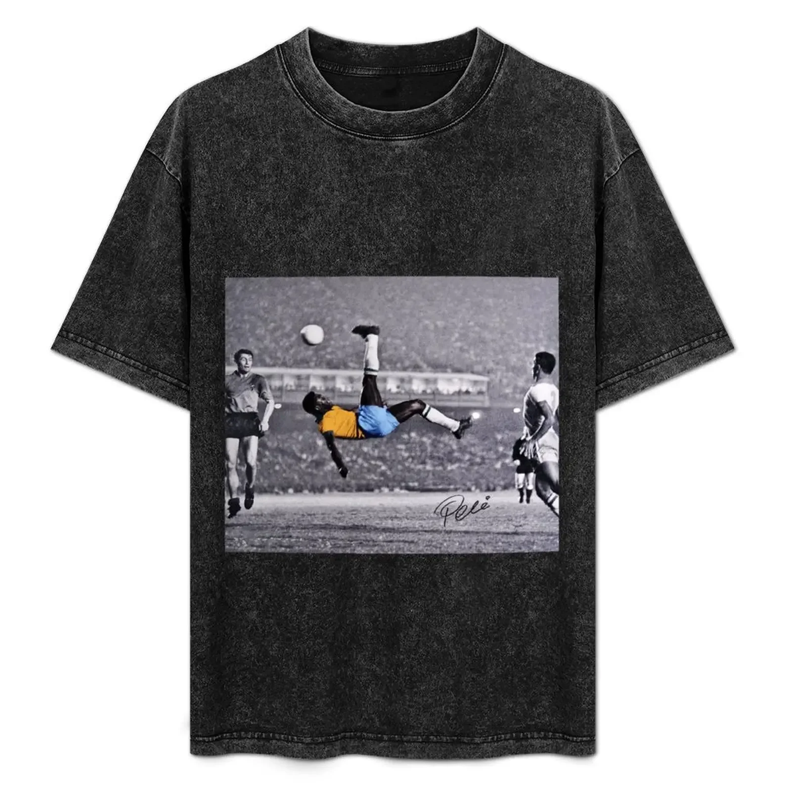 

Pele Iconic Bicycle Kick (1968) T-Shirt Fitness Quick Dry Short Sleeve Top