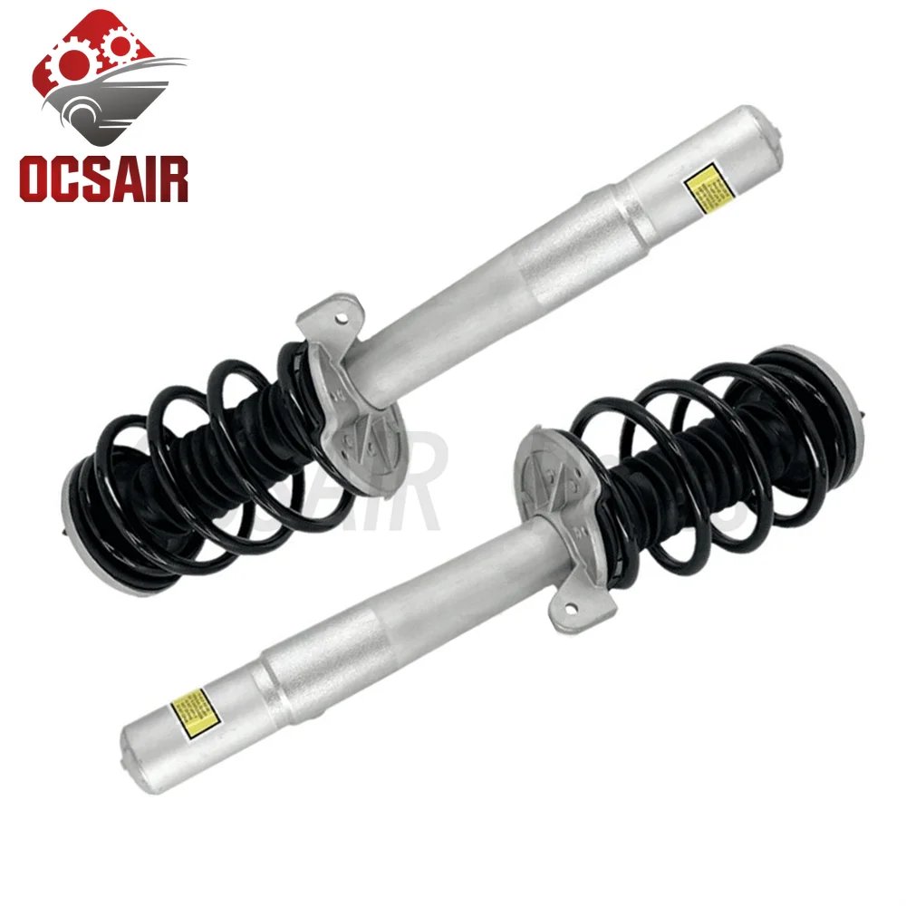 2X Front Left & Right Shock Struts Assys EDC For BMW E65 E66 750i 760i 745Li 750Li 2001-2008 31316785529 31316785530