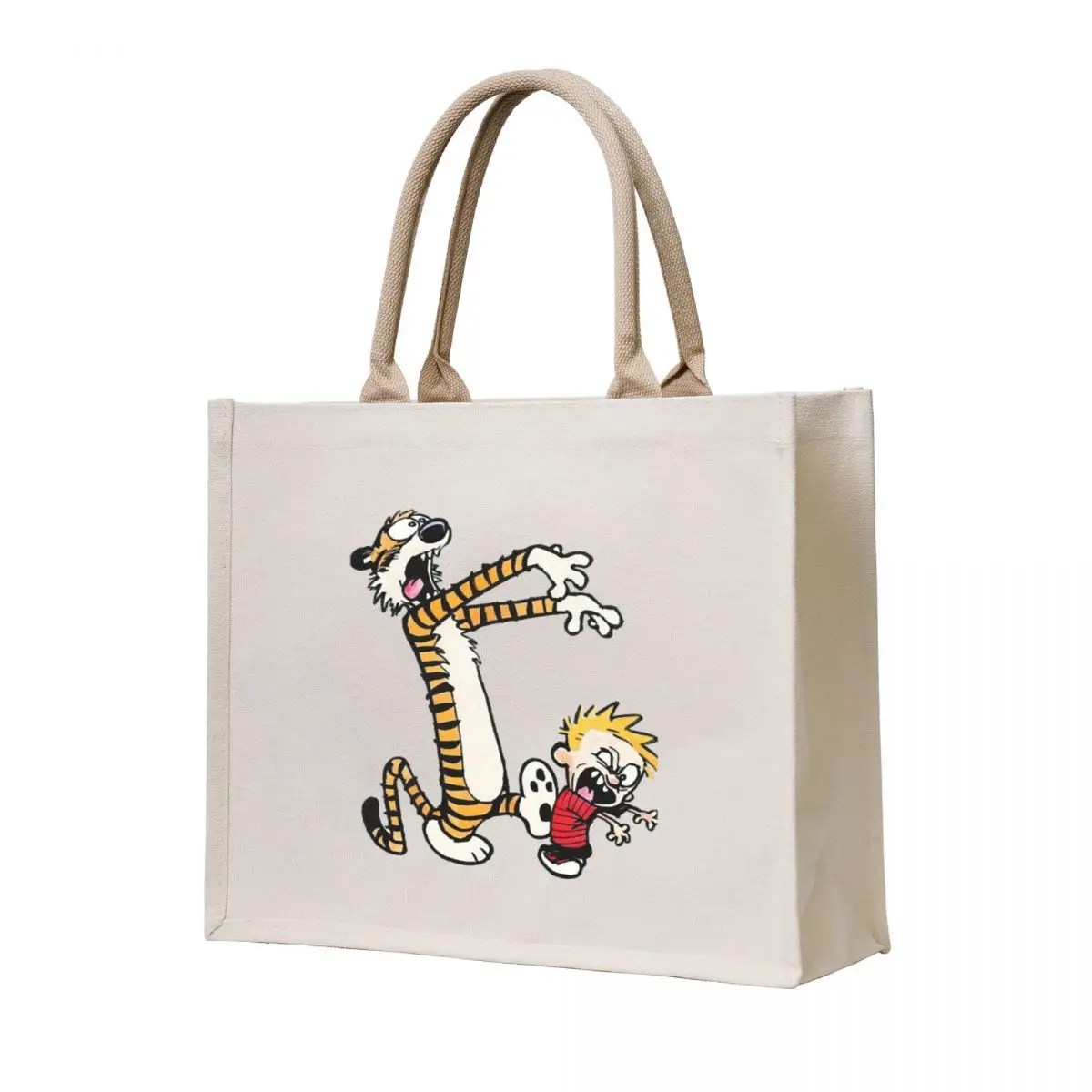 BEST SELLER - Calvin And Hobbes Merchandise Perfect Tote Bag free delivery bags reusable shopping bag Shopper hand bags