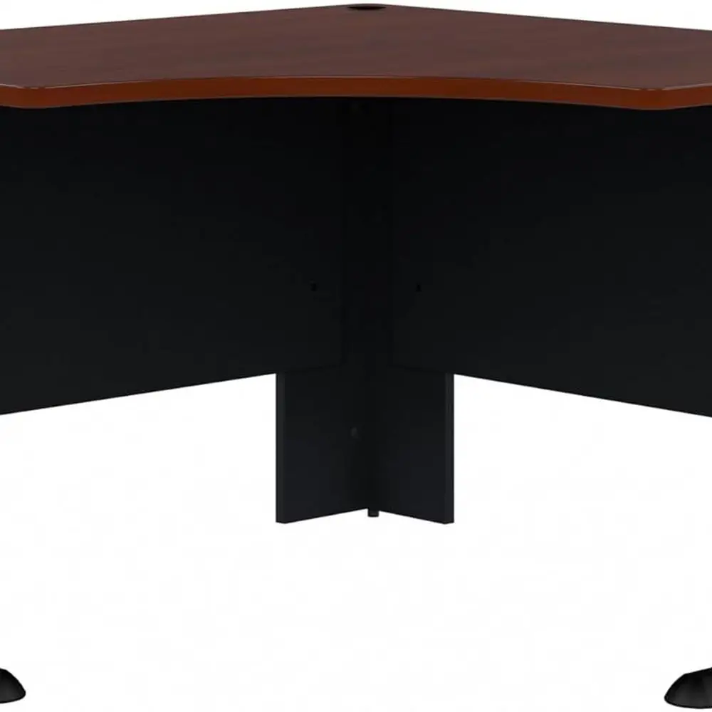 

Hansen Cherry 48 Series A Desk with Small Computer Table for Home or Professional Office