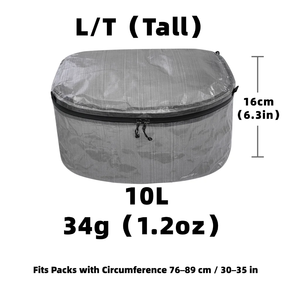 [HDOR] STASHLITE Packing Pods Packing Cube Ultralight Dyneema ™   1,6 oz Stuff Sack – Cuben Fiber DCF Bag Pouch voor backpacken