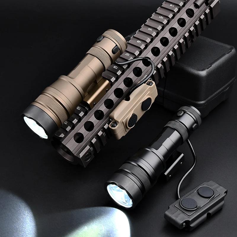 Tactiacl REIN 1.0 Micro Kit Cloud Defensive Weapon 1000Lumens Powerful Flashlight Scout Hunting Light Fit 20mm Rail AR15 Airsoft