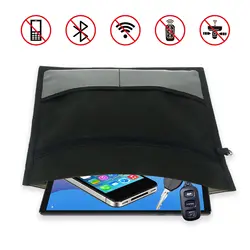 Faraday Bag Waterproof WiFi GPS RFID NFC EMF EMP Signal Blocking Anti-Theft Pouch For Phone Passport Car Keys Credit Cards