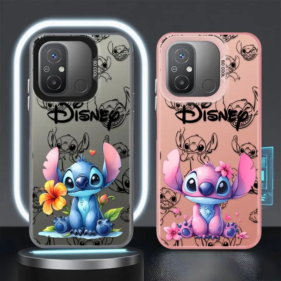 Capa de telefone para xiaomi redmi note 10s 10 11 pro 11s 12 13 14 pro plus casca macia disney casal ponto anjo