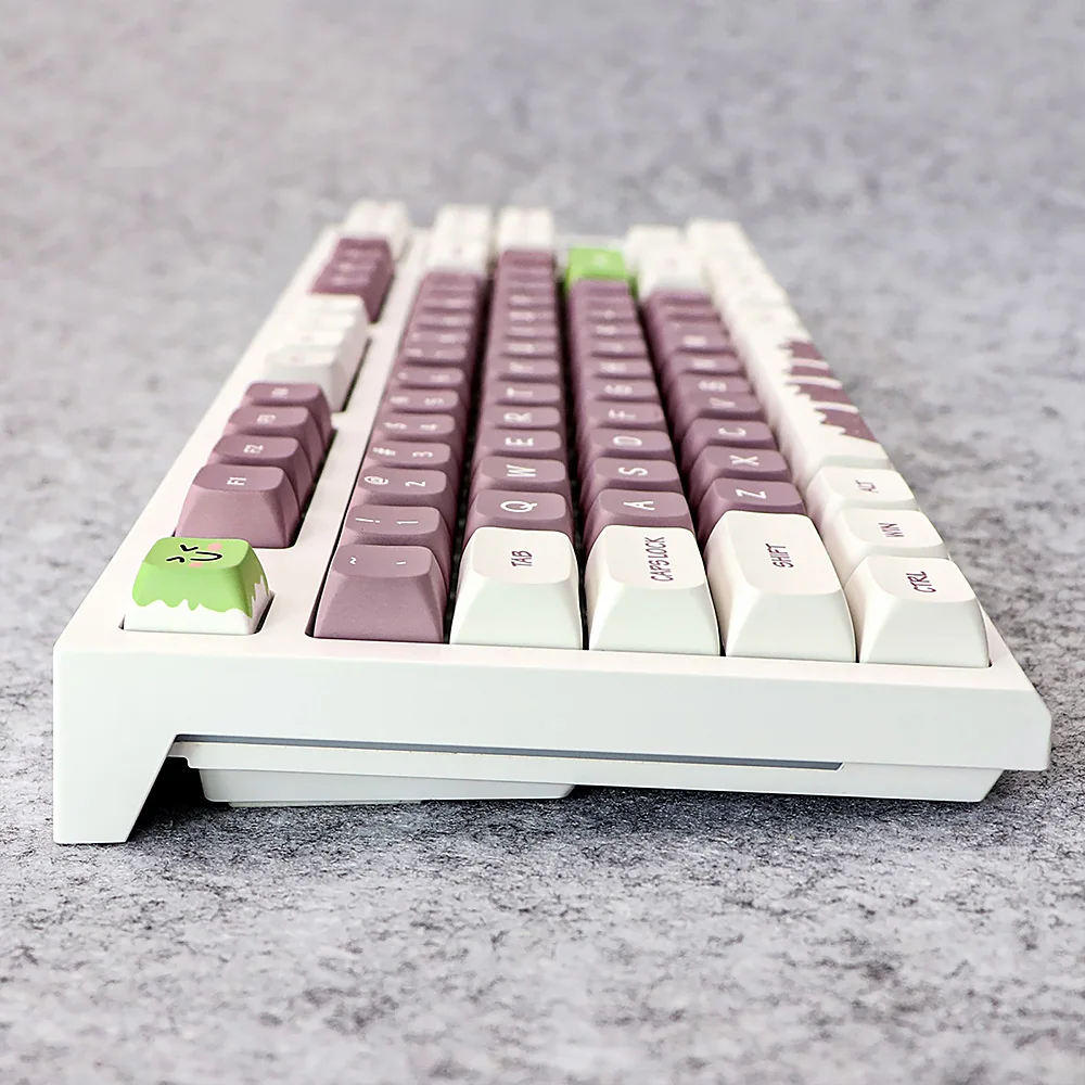 Imagem -05 - Doce Monstro Keycaps Xda Keycap para Dz60 Rk61 64 Gk61 68 98 Alice Layout Teclado Mecânico Gmmk 7u 2.25 2.75 Divisão Barra de Espaço