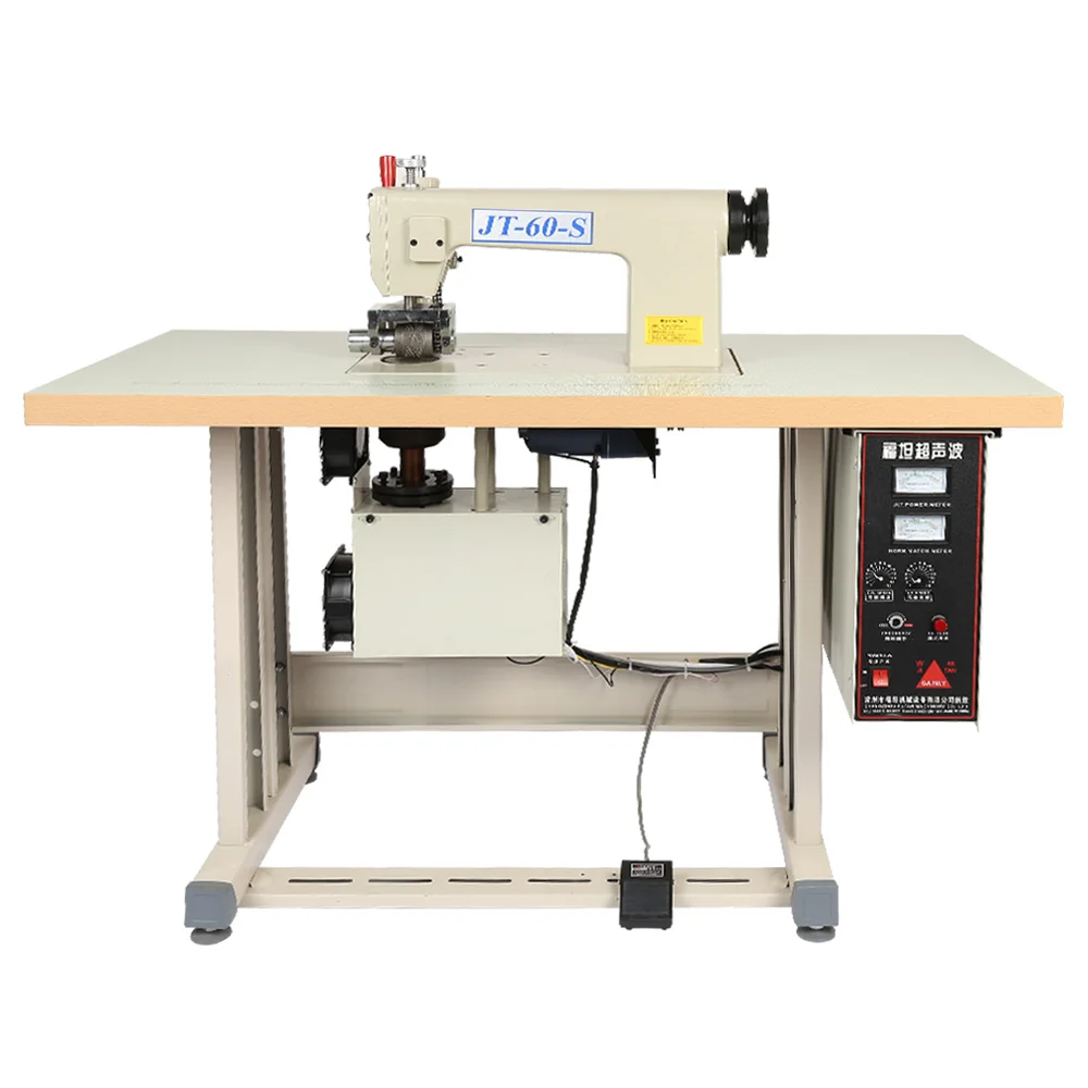 

Manual lifting ultrasonic lace machine for fabric making