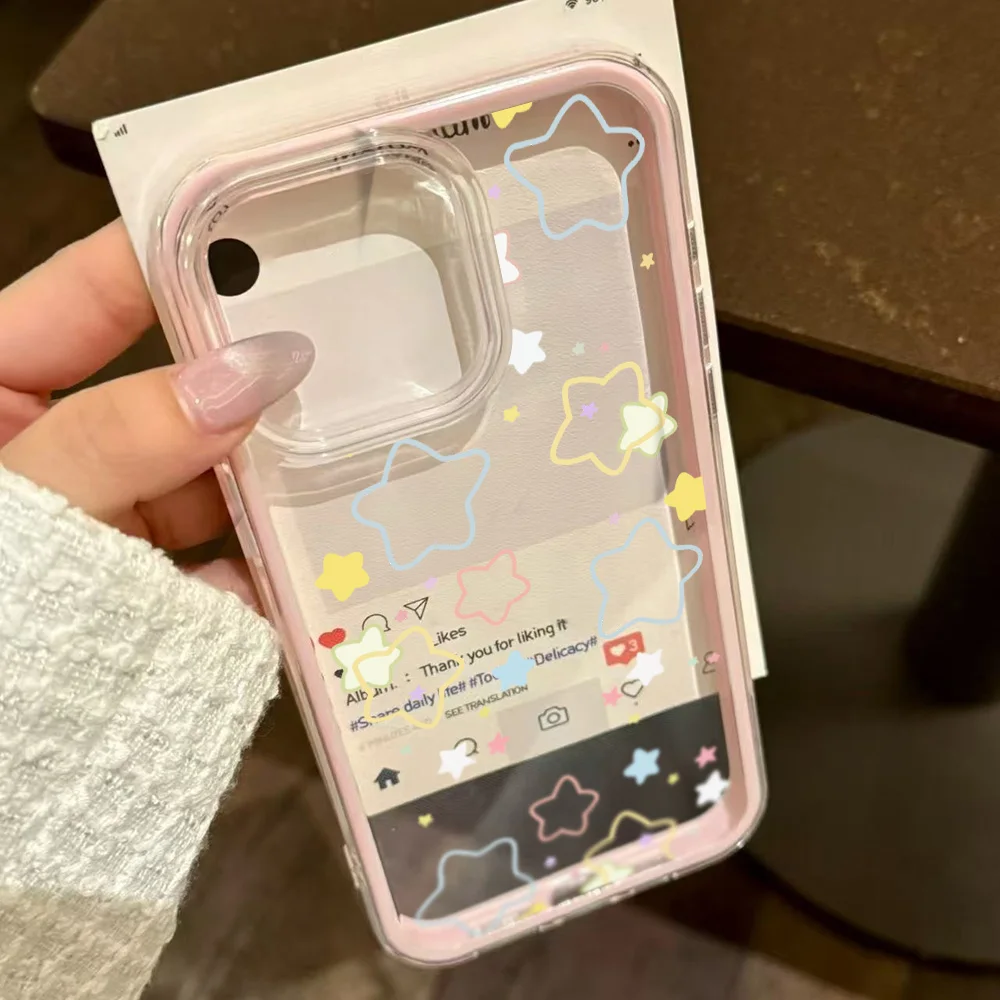 2 IN 1 Transparente Hülle für Samsung A57 5G Hülle Galaxy A56 A55 A37 A36 A35 A16 A17 A53 A54 5G A34 S26 S25 S23 S22 Ultra S24 Plus Funda