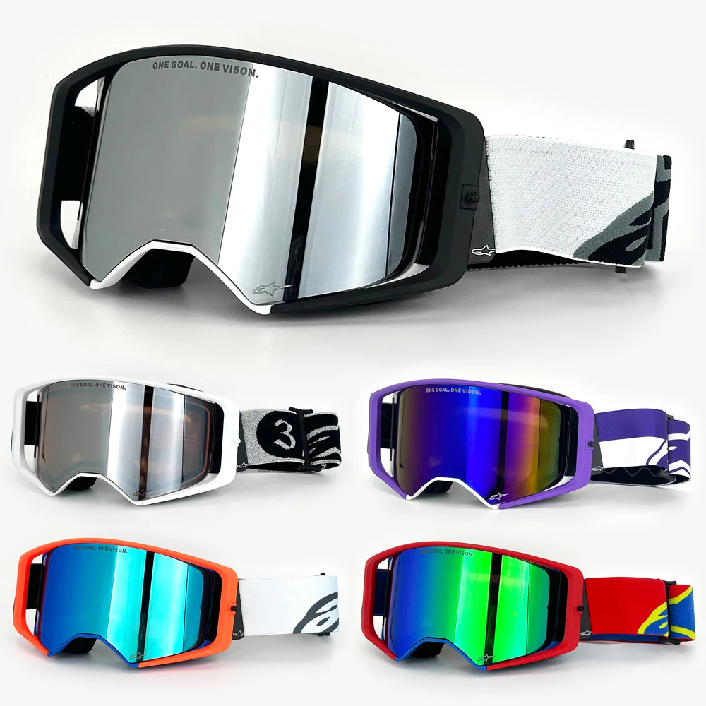 

High Quality Motocross Goggles ATV Protection Cycling Racing Motorcycle Glasses MTB Mask Sunglasses Windproof Skiing Goggles