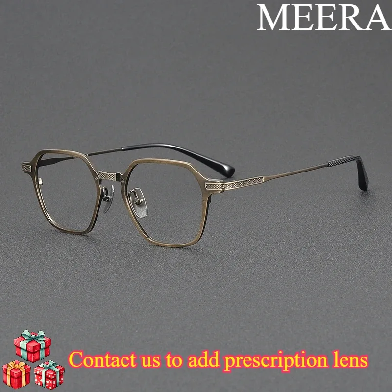 New Style Vintage Men's Large-framed Square Business Glasses Made of Alloy, with Optical Frames