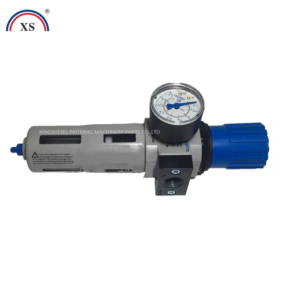 00.580.4443/04 Reducing valve with watch for air pump HIGH QUALITY PRINTING MACHINE PARTS XL105 CX102 CD102 SM102 CD74