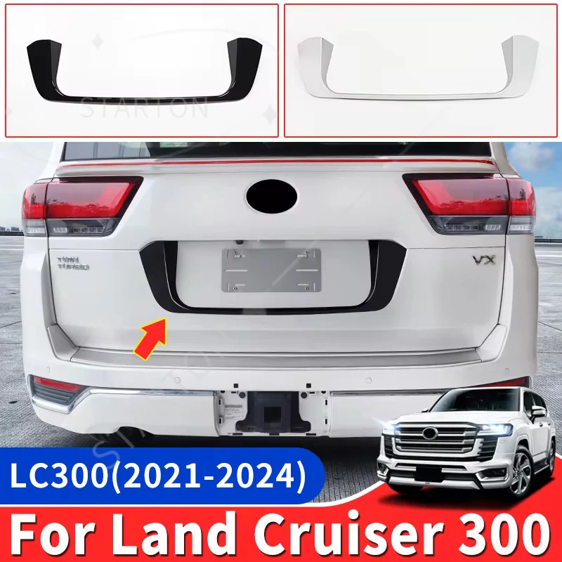 For 2021-2024 Toyota Land Cruiser 300 Tailgate U-Shaped Decoration Paste LC300 Exterior Upgraded Accessories Modification