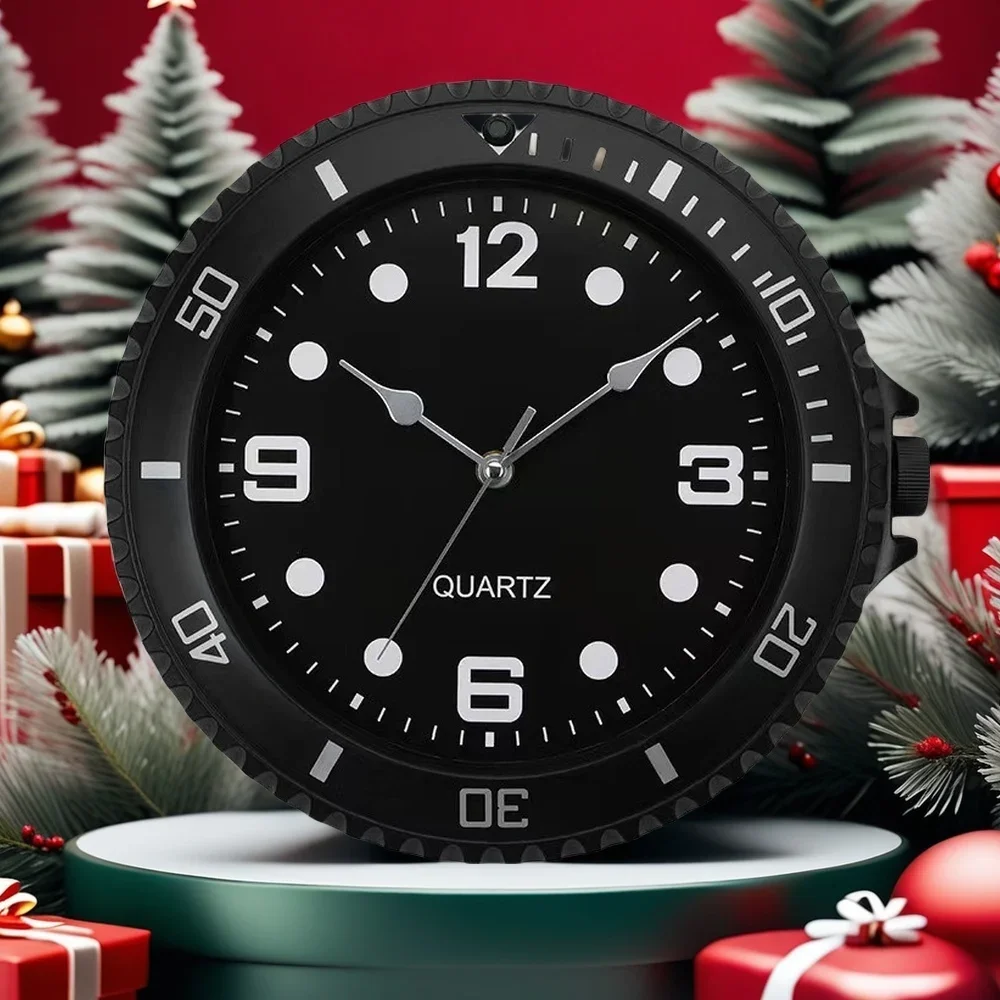 2025 Luxury Wall Clock Modern Design Silent Role Wall Clocks Quartz Digital Role Watches Living Room Decoration Reloj De Pared