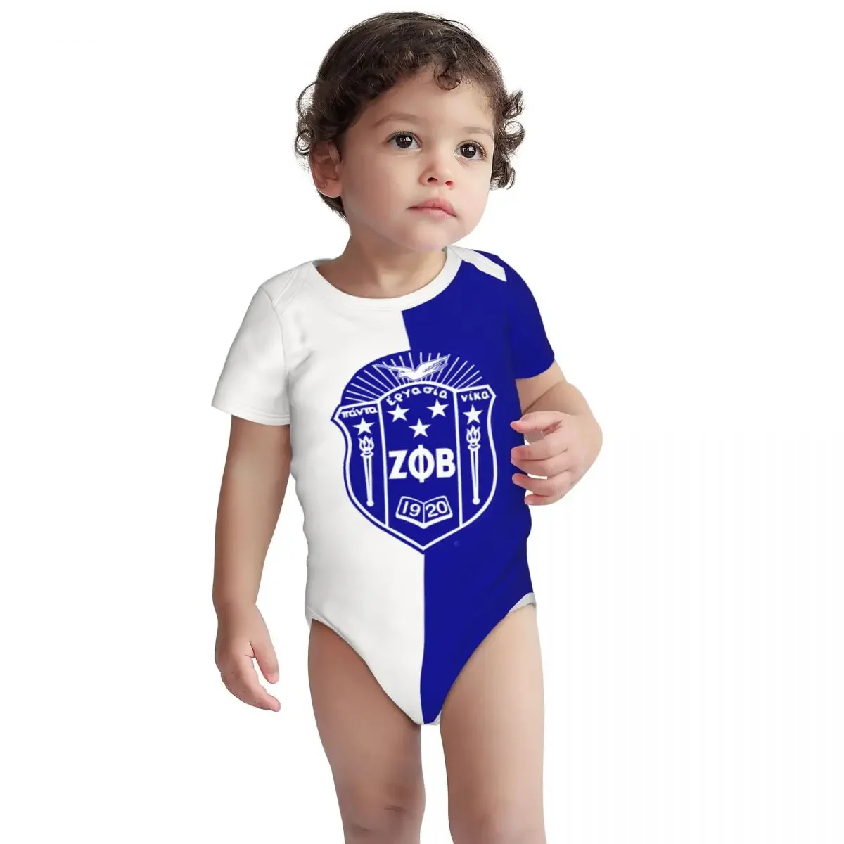 Zeta Phi Beta ZPB Sorority Baby Bodysuit Unisex Shirt Cotton Newborn Onesie Boy Girl Undershirt Outfit Baby Romper