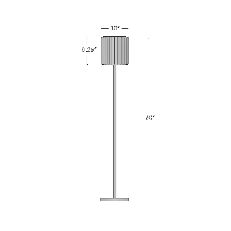 

Oval floor lamp, height adjustable brass material, bulb base